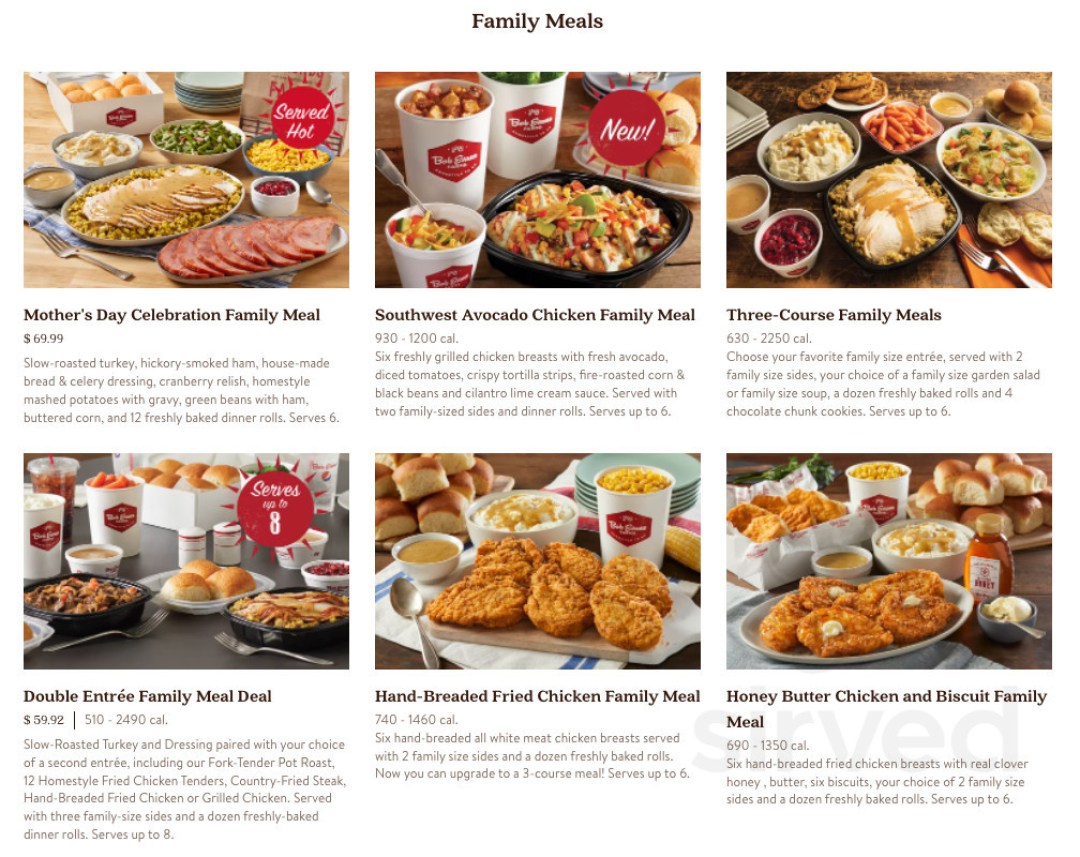 Picture of: Bob Evans menu in Lewes, Delaware, USA