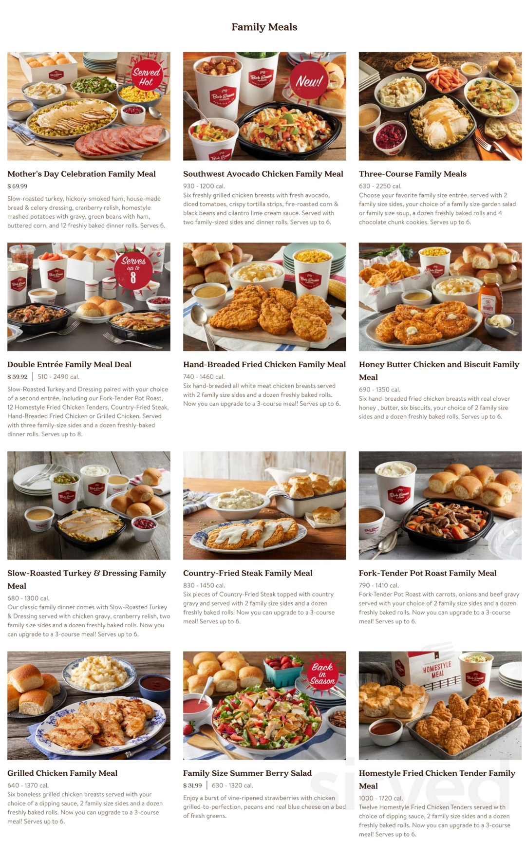 Picture of: Bob Evans menu in Troy, Ohio, USA