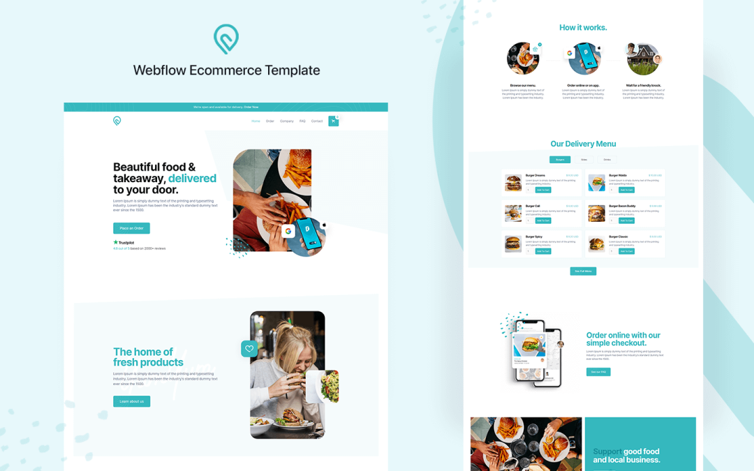Picture of: Chomp – Restaurant HTML Responsive Website Template