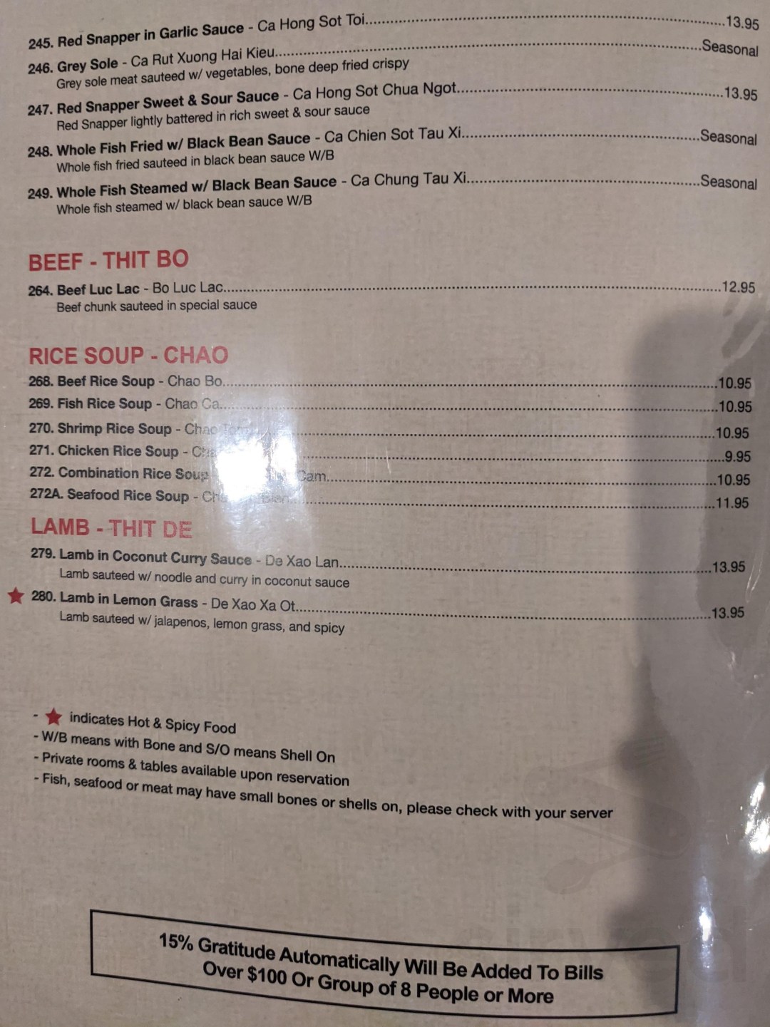 Picture of: Kowloon  Chinese Seafood Restaurant menu in Arlington, Texas, USA