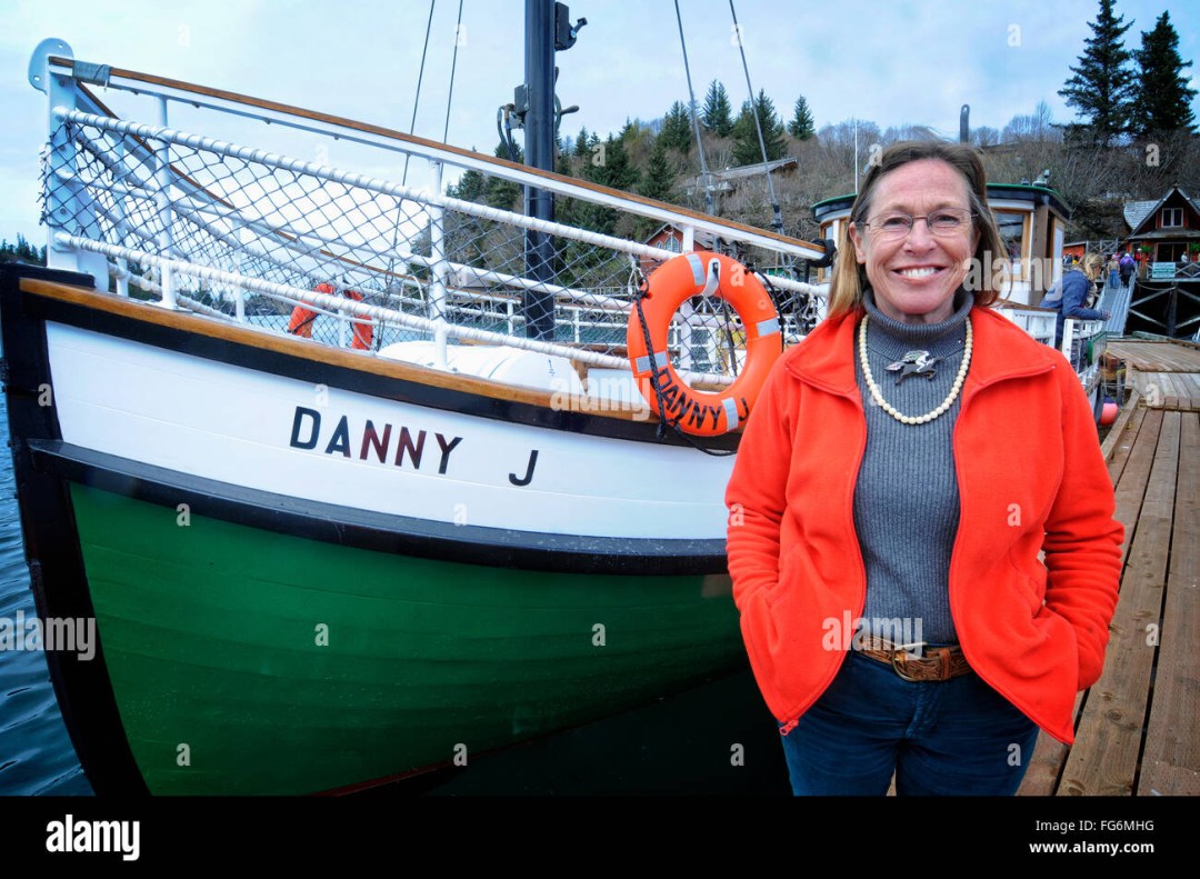 Picture of: Marian Beck is the owner of the Danny J Kachemak Bay Ferry and The