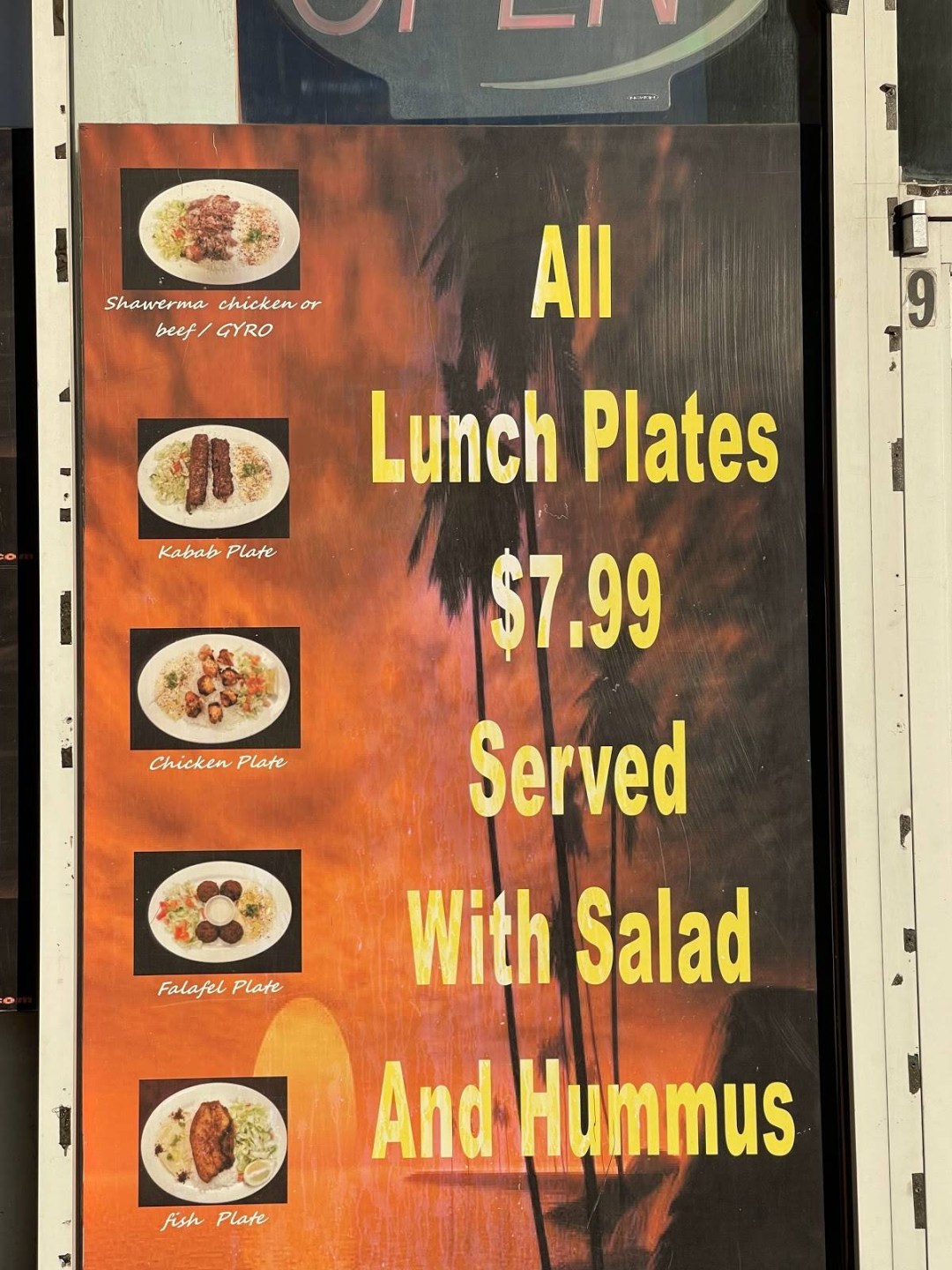 Picture of: Menu at Balqees Restaurant And Grill, Memphis