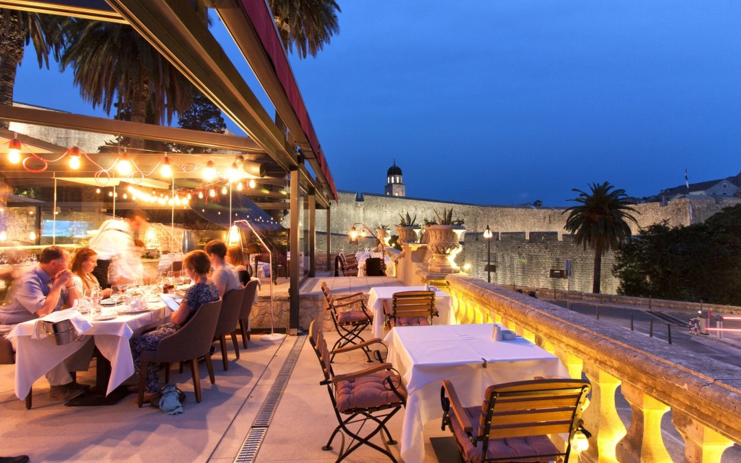 Picture of: Posat Restaurant next to OldTown Dubrovnik  Dubrovnik Trip