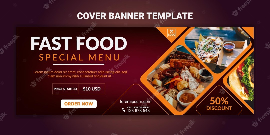 Picture of: Restaurant Banner – Kostenlose Vektoren und PSD zum Download