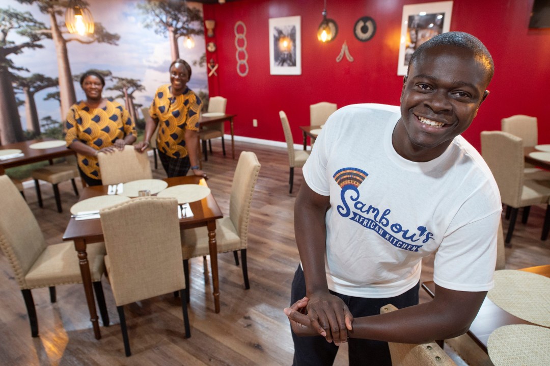 Picture of: West African restaurant Sambou’s African Kitchen opens in Jackson.