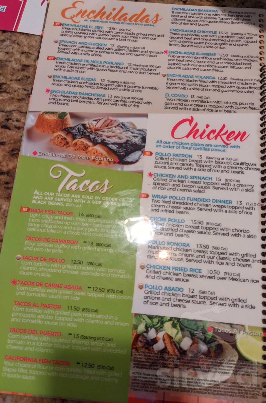 Picture of: Plaza Azteca Mexican Restaurant · Granby menu in Norfolk, Virginia