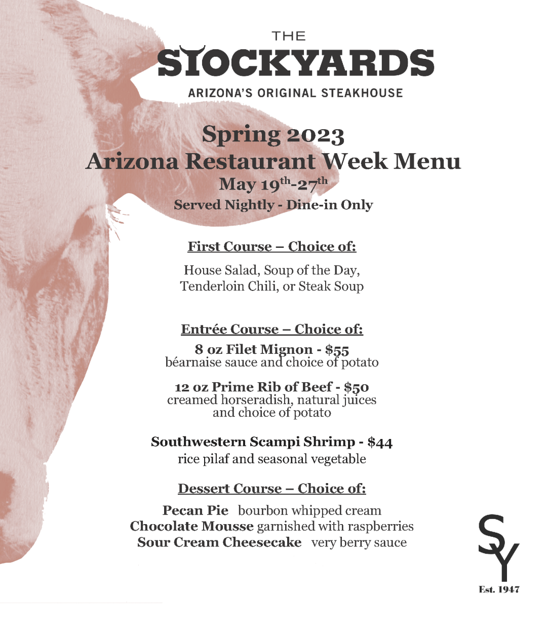 Picture of: The Stockyards Restaurant &  Saloon – Arizona Restaurant Week
