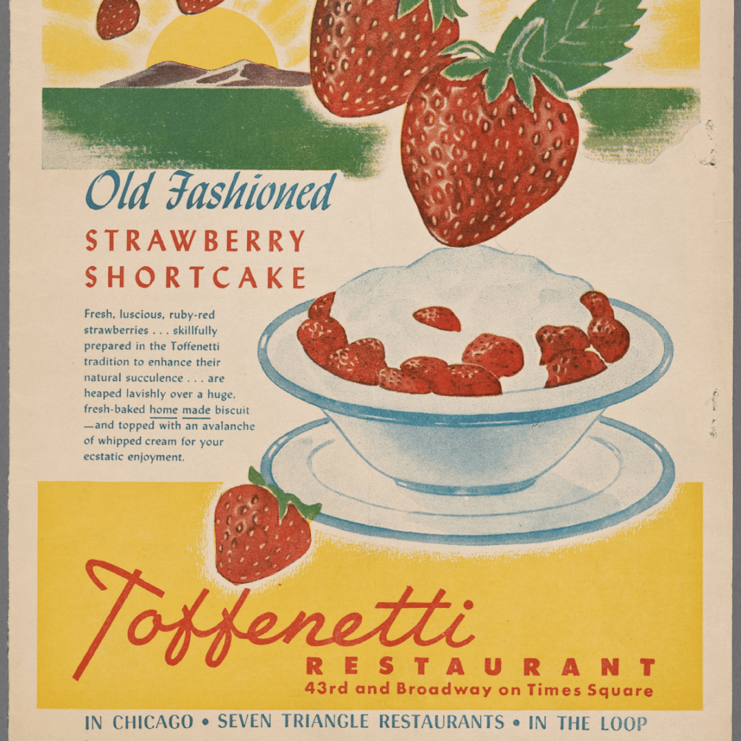 Picture of: What’s on the Menu: Toffenetti Restaurant – digital Humanities studio
